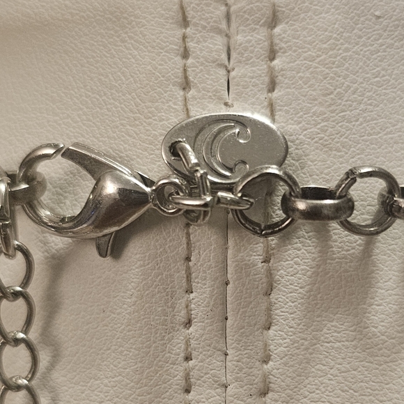 Vintage Signed Charming Charlie's Statement Necklace. - Picture 5 of 7